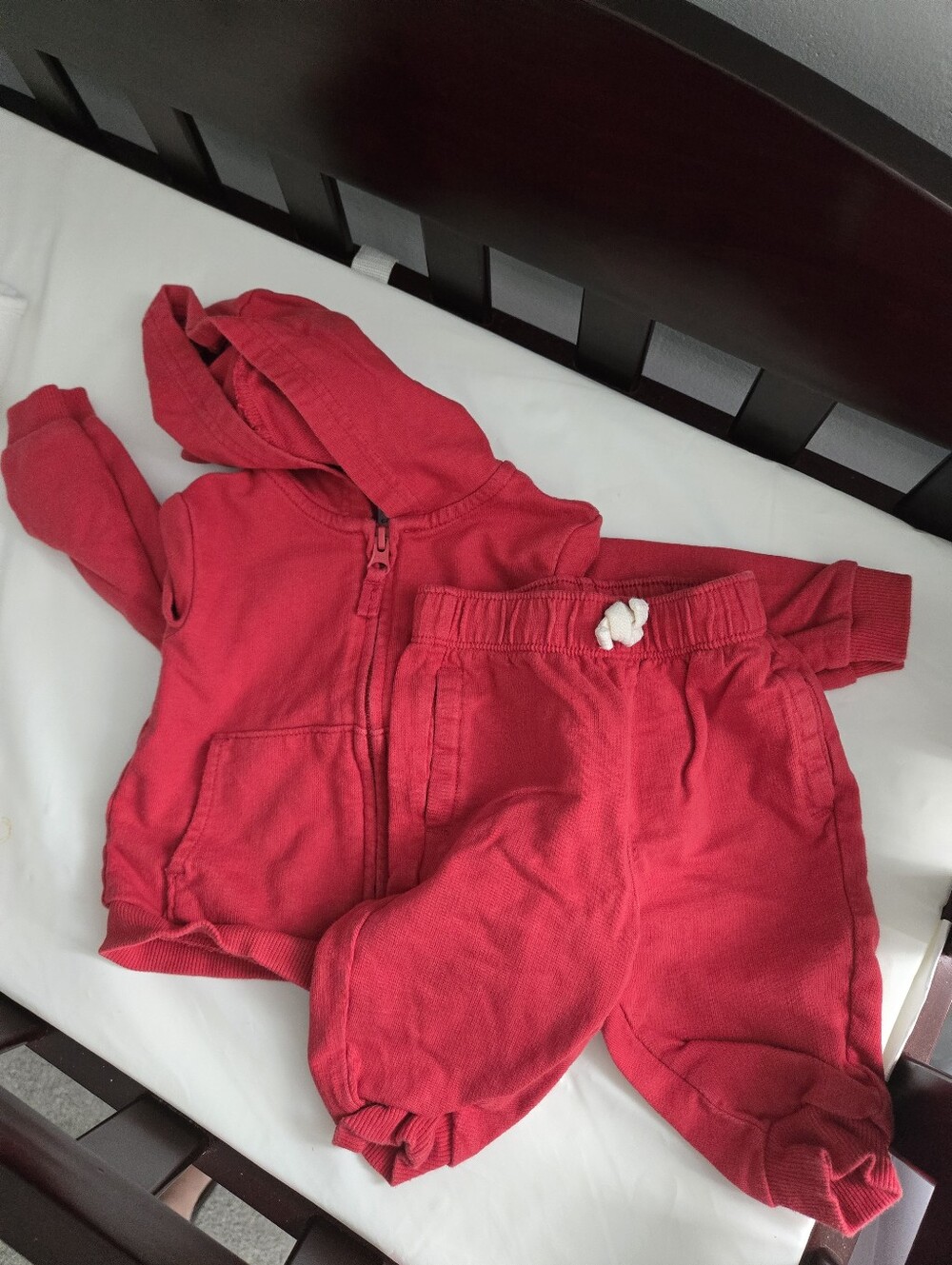 Carters 6m infant baby boy/girl sweatshirt sweatpants set